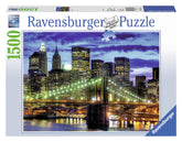 Ravensburger Skyline New York City 1500 Piece Jigsaw Puzzle for Adults - Softclick Technology Means Pieces Fit Together Perfectly